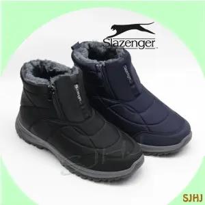 슬레진저 174 제스퍼 윈터 방한 남성 부츠/블랙 네이비/따뜻한 착화감 편안한 지퍼형 디자인 스타일 살리는 겨울 데일리 슈즈