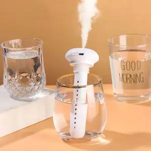 [블루마켓]길이조절 간편 사용 페트병 물병 사용가능 가습기 미니가습기 usb가습기 케릭터가습기 미니케릭