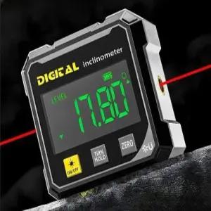 모바이브 디지털 레이저수평기 각도기 다기능 측량기 경사계 베벨