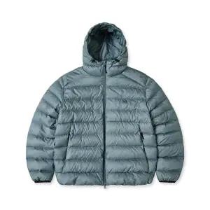 BROWNBREATH PANELED LIGHT DOWN JACKET - GREY BKWMDJB01GR