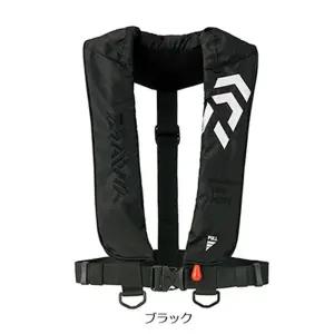 다이와 숄더형 팽창식 낚시 어께걸이형 구명조끼 프리사이즈 선상 루어 낚시DF-2608 블랙