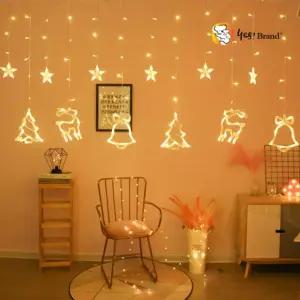 루돌프 크리스마스 LED 조명 트리 전구 장식 가랜드 줄조명 캐릭터 분위기조명