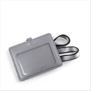 카드지갑 목걸이 가로형 Gray