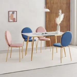 F4720 대리석 4인 식탁 세트 A 착불