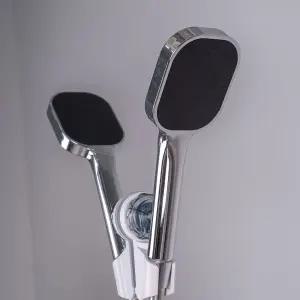 국내산 KS국제규격 샤워기헤드 B 블랙/샤워기/헤드/수전/욕실/샤워/용품/세트/욕조/수압/상승/절수/호스/2M