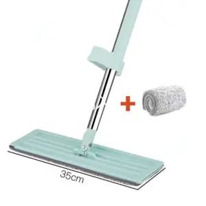 원터치 탈수 밀대걸레 패드2P 물패드 청소포 물밀대 극세사 물걸레