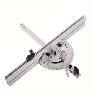 정밀 마이터 게이지 키트 27단계 각도 스톱 펜스 및 리미트 스토퍼 호환 3/4x3/8 테이블쏘 DIY 데스크