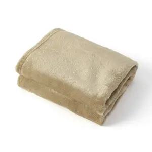 몽글몽글 극세사 항공담요 00x 50cm 브라운 차량 무릅담요 겨울담요 용담요 휴대 블랭킷담요