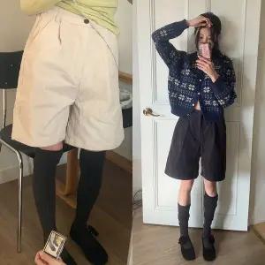 [모코블링]핀턱 코듀로이 반바지 밴딩팬츠 골덴반바지 코듀로이팬츠 핀턱팬츠 겨울반바지