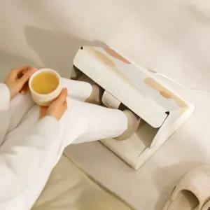 소싱 접이식 전기난로 발난로 사무실 발 풋히터 난방기 워머 히터 애플티