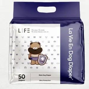 라비앙독 수컷기저귀 중형 50매 애견 강아지 기저귀 매너벨트 생리대397121