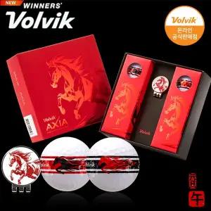 [볼빅]2026년 적마 에디션 골프공 (3PCS구조 6구 볼마커)