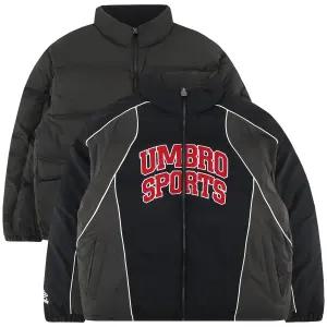 엄브로 시그니쳐 리버서블 머스코비 덕 다운 자켓 UQ421CDJD1BLK