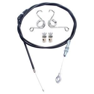 스트레이트 스로틀 케이블 키트 페달 75 리턴 교체 스프링 인치 부품 카트 브레이크