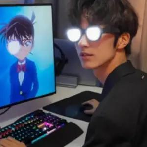 명탐정코난 코난 안경 LED 생일선물