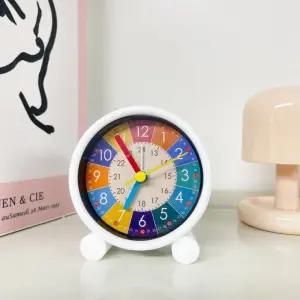 무소음 미니 학습용 교육용 알람 탁상시계 교육용시계