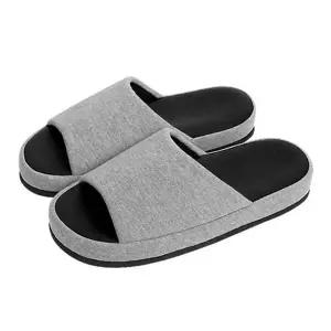 거실 슬리퍼 소프트 층간소음 사무실 실내용 슬리퍼 리빙 스트라이프 푹신한 줄무늬 논슬립 데일리