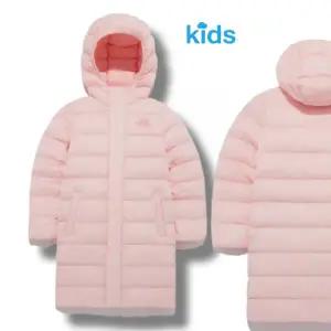 [백화점출고] 노스페이스키즈 키즈 롱패딩 코트 티볼 페일핑크