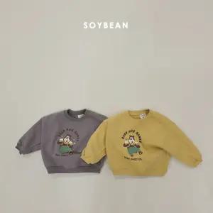 [연투] 소이빈 25겨울 허니베어양기모맨투맨 유아 키즈 주니어 아동복