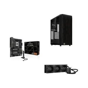 ASUS ProArt X870E-크리에이터 WiFi AMD ATX 마더보드+ PA401 우드 에디션 미드 타워 케이스 + LC 360 올인
