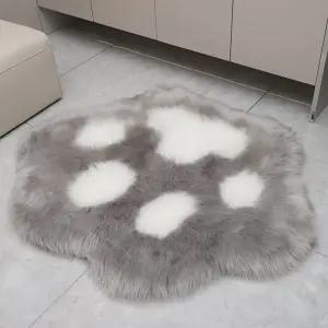 [굿야드] 고양이 발바닥 털매트 귀여운 거실 침실 러그 카페트