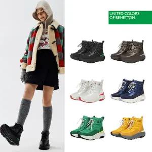 [공식 정품] [BENNETON] 25FW 베네통 웨더기어 슈레이스업 부츠