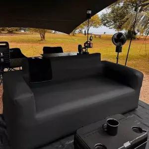 몬트리프 캠핑용 휴대용 펌프내장형 쇼파 압력조절 베드 에어소파베드 대형 당일발송 튜브 소파