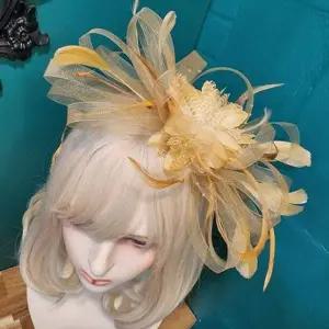 [골드스마일]파티용 머리장식 꽃머리띠 예쁜 헤어악세사리