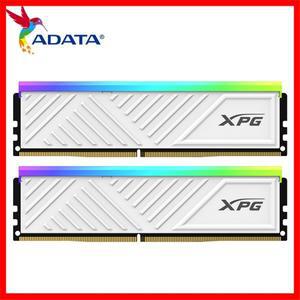 오리지널 ADATA XPG SPECTRIX RGB 메모리 RAM, D35G, DDR4 3600Mhz, 3200MHz, 8GB x2 16GB 화이트 데스크탑