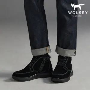 울시 울시남성 워커 방한부츠/윈터부츠/겨울부츠/가죽부츠/방한화 2종택1