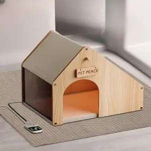 전기 온열 하우스 고양이 강아지 겨울 밀폐형 반려동물