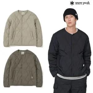 갤러리아 스노우피크 어패럴 [뉴이월단독] 리사이클 퀼팅 가디건 자켓 S24WUF