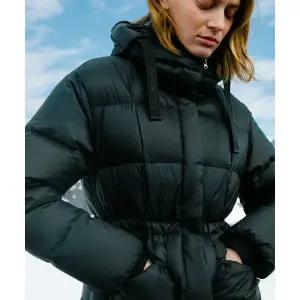 [국내매장정품] 코오롱스포츠 KOLON SPORT 여성 중기장 푸퍼 다운 TVJDW25522BLK 149017