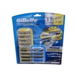 질레트 프로쉴드 옐로우 면도날 8입+프로쉴드 칠 3입 총 11개입 대용량