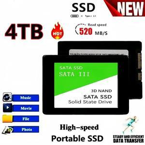 SSD 드라이브 HDD 2.5 하드 디스크 4TB 2TB 120GB 1TB SATA 내장 노트북 컴퓨터용