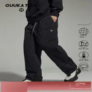 패딩 바지 방한 작업복 GuukaTech 남자 남성 아웃도어 기능성 보온 및 단열 작업 3M 신슐레이트 안감으로