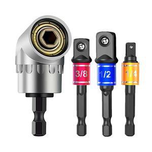 05도 임팩트 등급 앵글 소켓 어댑터 확장 세트 전동 공구 부품 드라이버 스크루 홀더 드릴 너트 부착