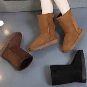 여성 털 부츠 데일리 어그 따뜻한 겨울 털 부츠 방한 남녀공용 키즈 미들 남성