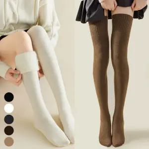 안감융털롱양말 기모니삭스 하이니삭스 융털양말 겨울 중목양말 양말 남성