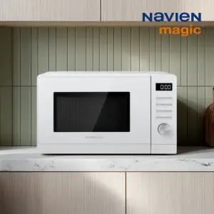 나비엔 매직 23L 무회전 플랫 전자레인지 MWR-1502EF 화이트