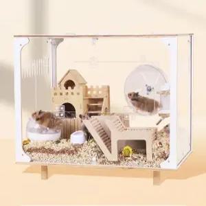 햄스터리빙박스 아크릴 골든 아크릴집 케이지