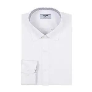매장판 renoma 셔츠 스판 트윌 슬림핏 화이트 RZRSL0-103-WH 164463