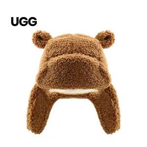 [UGG]어그 키즈 모자 플러프 트래퍼(101500-CHE)