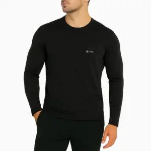 기모티셔츠 라운드 포근한 약기모 소프트 터치등산 작업 약셔츠 겨울복 이너 단체복 등산복