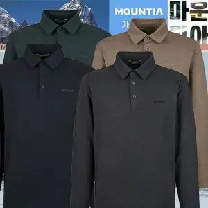 [마운티아] 남성 겨울 기모 더블티셔츠C7 카라티 (43189316)