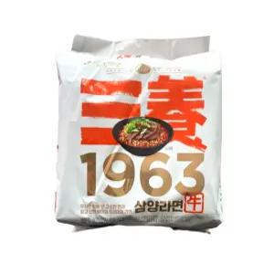 삼양1963 라면 4개 (4입 x 1팩) 우지라면 삼양라면