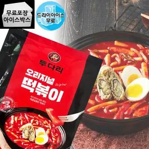 제이케이푸드 투다리 오리지널 떡볶이 816g 밀키트 분식 밀떡 기본맛 캠핑