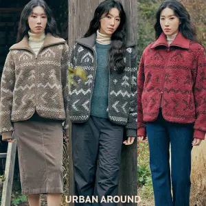 어반어라운드 25FW 노르딕 패턴 패딩 점퍼 1종