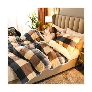 따뜻한 겨울 침구 캐시미어 겨울이불 양털이불 양면이불 두꺼운이불 차렵이불 극세사 보온 차렵 두꺼운 양