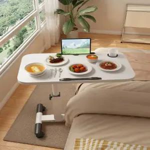 침대상 환자용식탁 침대노트북테이블 식탁 a 침대 독서대 보조 밀도판재질 이동식 환자용